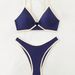 Women's Clothing Color Halter Neck Sexy Swimsuit Female Beach Swimsuit Bikini Suit_ecoleips.com
