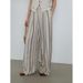 Women's Clothing Retro Printed Wide Leg Pants New Summer Lazy Style Linen Casual Pants_ecoleips.com