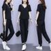 Women's Clothing Plus Size Autumn Casual Sports Suit For Curvy Girls Slimming Stylish Two Piece Set Youthful_ecoleips.com