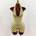 Women's Polka Dot Print Halter Neck Jumpsuit - Stretchy Backless Romper For Summer_ecoleips.com