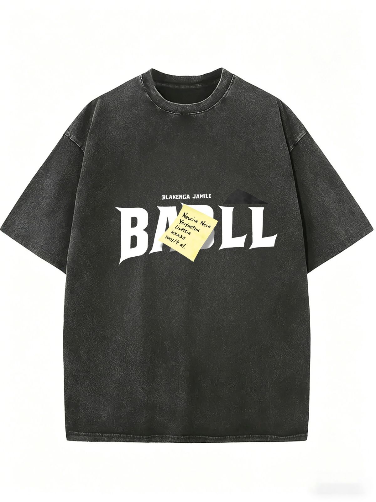 Women's Retro Casual T-Shirt, Loose Fit Vintage Washed Fashion Top_ecoleips.com
