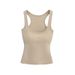Women's Clothing Summer New Eight Color Hot Girl Street Flaming Suspender Vest Women With Chest Pad Elasticity Slimming Outerwear_ecoleips.com