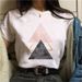 New Top With Geometric Patterns, Loose Fit, Cute Cartoon Print, Plus-size Women's Short-sleeve T-shirt_ecoleips.com
