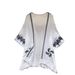 Women's Bohemian Style Heavy Embroidery Tassel Cardigan Loose Fit Summer Commuter Vacation Outerwear Top_ecoleips.com