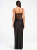 Absobe Satin Patchwork Sheer Lace Strap Split Maxi Dress Sexy Cut Out V-Neck Backless Slim Evening Slip Long Dress Partywear_ecoleips.com