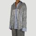 Women's Clothing Loose Casual Sequined Suit Jacket Wide Leg Pants Two Piece Suit_ecoleips.com