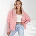 Women's Quilted Hooded Puffer Jacket – Oversized Diamond-Stitch Coat In Soft Polyester (Black/Grey/Pink/Coffee, Cropped Length)_ecoleips.com