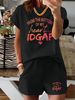 Women’s 2 Piece Outfit Set – Oversized Graphic T-Shirt And Biker Shorts Matching Set, Casual Summer Lounge Tracksuit For Daily Wear-346_ecoleips.com