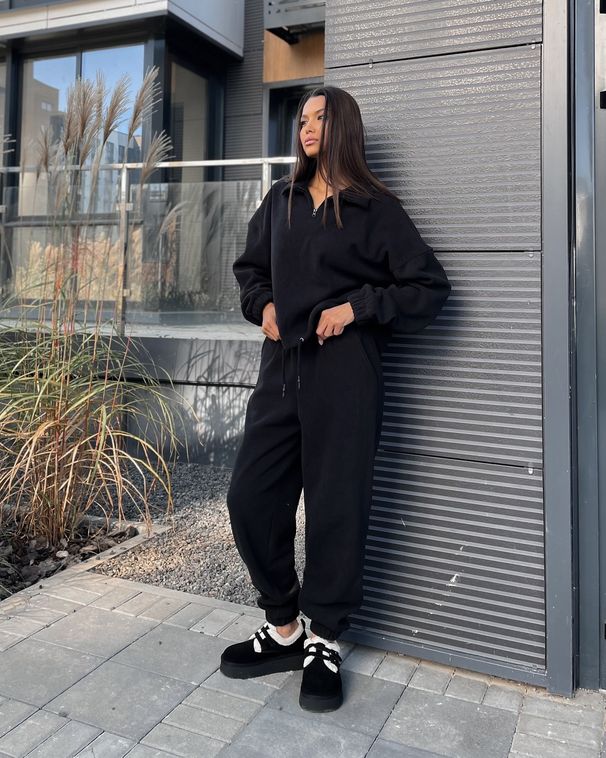 Sports And Leisure Women's Sweater Set Two-piece Set_ecoleips.com