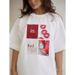 Pure Cotton Mid-Length Half-Sleeve T-Shirt For Women, Summer New European And American Style, Loose Fit, Versatile,_ecoleips.com