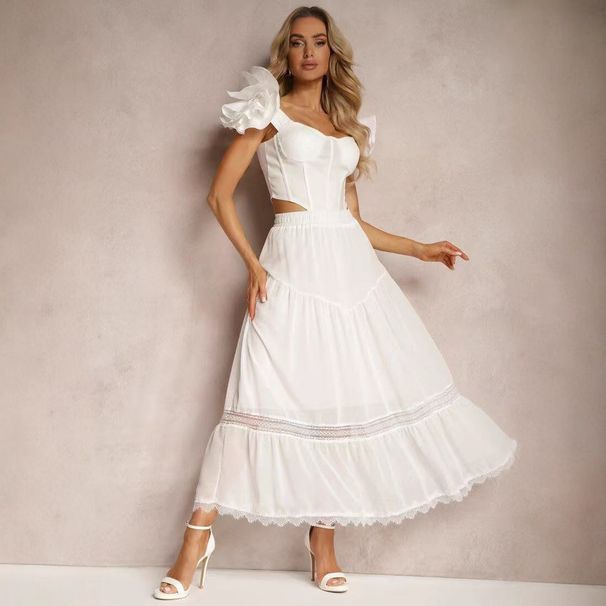 European And American Foreign Trade New Women's Clothing French Bohemian Style Cross-border Versatile Lace_ecoleips.com
