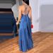 Women's Clothing New Sweet Sexy V Neck Suspender Backless Jumpsuit_ecoleips.com