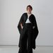 Women's Clothing Elegant Solid Color Button-Up Cardigan Skirt Set Soft Polyester Blend With Stretch Comfortable Office Wear (White, Brown, Black)_ecoleips.com