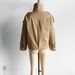Women’s Clothing New Retro Lapel Design Double Breasted Loose Versatile Long Sleeved Short Windbreaker Jacket_ecoleips.com