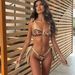 Women's Clothing Floral Print Three Piece Bikini Set With Tie Short Apron Sexy Swimwear For All Seasons_ecoleips.com