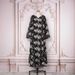 Women’s Clothing Muslim Women's Thin Dress Embroidery Large Size Loose Large Swing Islamic Robe_ecoleips.com