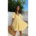 European American Fashion Cross-border Women's Clothing, New Spring-summer Collection, Solid Color Casual V-neck_ecoleips.com