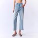Women's Clothing Niche Minimalist Spring And Summer All Match Straight Stretch Jeans Women's High Waist Casual Pants Women_ecoleips.com