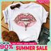 2024 Women's Short-Sleeved T-Shirt In Fashion Printed Cross-Border Leggings T-Shirt Women's T-Shirt_ecoleips.com