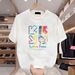 2025 Summer Loose Men And Women Pullover 100% Cotton Short Sleeve T-shirt_ecoleips.com