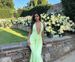 SDM156 Women's Deep V Neck Spaghetti Strap Long Dress Elegant Halter Neck Style High Quality Export Product_ecoleips.com