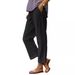 Women's Cotton Linen Straight Casual Pants Loose Fit Elastic Waist Solid Color Summer Fashion With Pocket_ecoleips.com