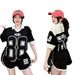 Women's Clothing Fashion Women's Suit Style Sporty Casual Wear Summer Loose Color Blocked Collar Short Sleeved Shorts_ecoleips.com