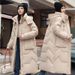 Women's Detachable Hood Long Down Coat Winter Warm Thick Padded Jacket Outerwear For Cold Weather_ecoleips.com