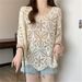 Women's Clothing Long Sleeved Bikini Cover Up Sun Protection Beach Outerwear Summer Seaside Vacation Hot Spring Swimsuit Jacket Mesh Single Piece_ecoleips.com