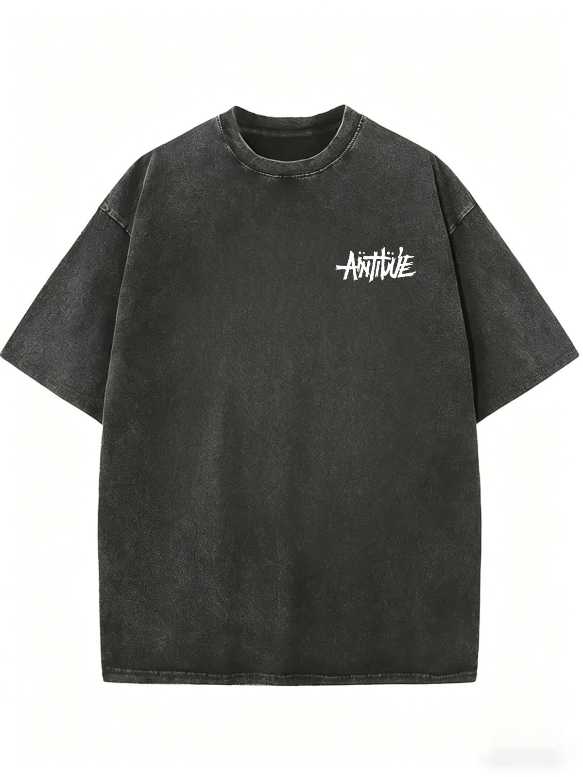 Women's Relaxed Fit Vintage Wash Tee, Soft Comfortable Daily Wear Top_ecoleips.com
