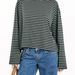Full Of Energy~Contrast Color Round Neck Casual Cotton Long Sleeve Striped T-shirt For Women, New 2025 Spring/summer_ecoleips.com