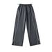Women's Clothing Sports Quick Drying Straight Casual Pants For Women Summer Hot Girl Loose Slim Drawstring Wide Leg Pants_ecoleips.com