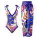 Verve 2025 Women's Swimsuit Beach Swimming Strap Swimwear One-Piece Bikini_ecoleips.com