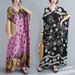 In Stock New Cross-Border Bohemian Middle Eastern Robe 100kg Plus Loose Large Size Women's Dress_ecoleips.com