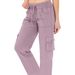Loose Fitting Quick Drying Cargo Pants Wide Leg Casual Style Spring American Women's Bottoms_ecoleips.com