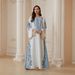 SW2612 Women's Long Dress Elegant European American Style Cross Border Fashion in Stock Long Sleeved Muslim Clothing_ecoleips.com