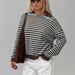 Oversized Striped Knit Sweater – Casual & Cozy Long-Sleeve Pullover (S-XL) | Trendy Streetwear_ecoleips.com
