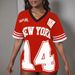Women's Summer Fashion V Neck T-Shirt Short Sleeve Stylish Chic Loose Fit Digital Print New_ecoleips.com