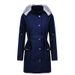 Women's Waterproof Trench Coat With Hood – Slim Fit Long Raincoat For Casual & Outdoor (Black/Burgundy/Navy/7 Colors), S-5XL_ecoleips.com
