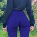Trendy Elastic Sexy Plus-size Cropped Pants European And American Women's High-waisted New Cross-border_ecoleips.com