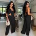 Women's Clothing Fashion Sexy Bow Casual Trousers Two Piece Suit_ecoleips.com