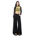 Dark Blue Fleece-lined Wide-leg Jeans For Women, 2025 Autumn And Winter New Style, High-waisted, Loose, Straight-cut,_ecoleips.com