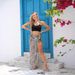 Women's Clothing Leopard Print Beach Wrap Dress For Women Chiffon Tie Dye Style Vacation Cover Up Summer For Formal & Casual For Women_ecoleips.com