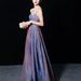 Women's Clothing Suspender Backless Sexy Flash Deep V Evening Party Banquet Evening Dress_ecoleips.com