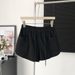 Women's Clothing Casual Pants Women's Summer New High Waist Loose Sports Shorts Small Drawstring Straight Wide Leg Hot Pants_ecoleips.com