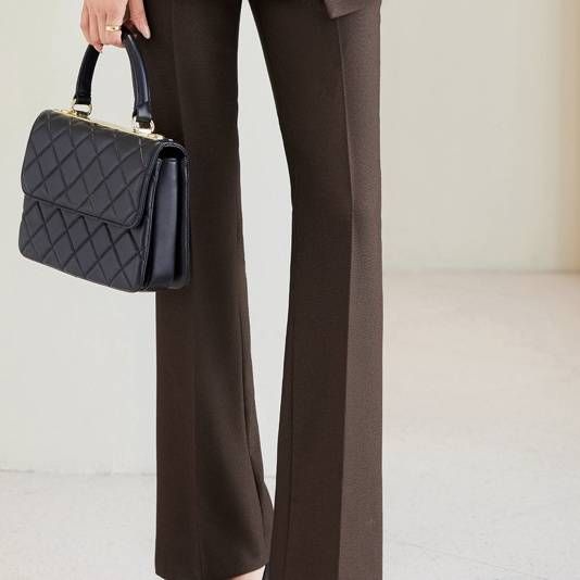 Women's Clothing Business Commuter Interview Suit Jacket Two-Piece Set_ecoleips.com
