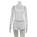 Summer Slim Fit Vest And Shorts Set Pure Lace Trimmed Sleeveless Women's Clothing_ecoleips.com
