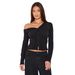 2025 Autumn Foreign Trade Hot-Selling Women's Asymmetrical Long Sleeve Button Knitted Cardigan T-Shirt Y2K Hot Girl_ecoleips.com