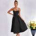 Cross-border European And American Women's Fashion 2026 Spring/Summer New Sexy Fashionable Strap Waist-Slimming_ecoleips.com
