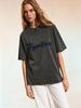 Relaxed Fit Vintage Wash Tee, Oversized Casual T-Shirt For Weekend Outings, Travel And Everyday Comfort_ecoleips.com
